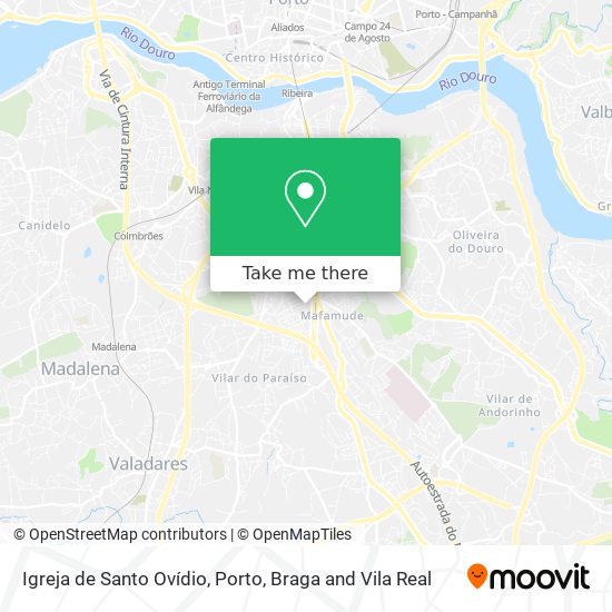 Igreja de Santo Ovídio map