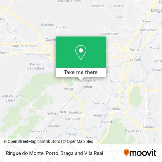 Ringue do Monte map