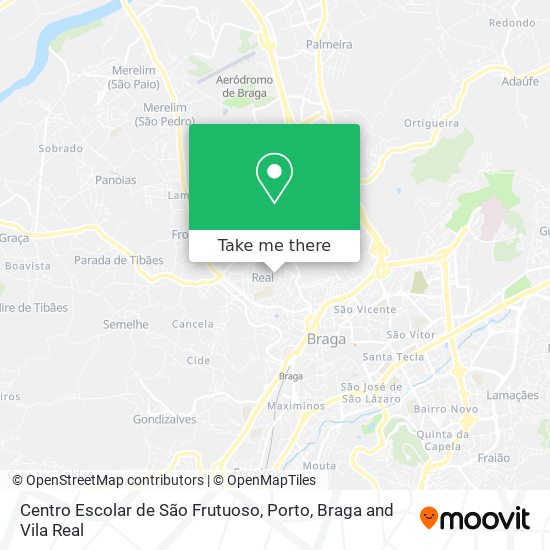 Centro Escolar de São Frutuoso map