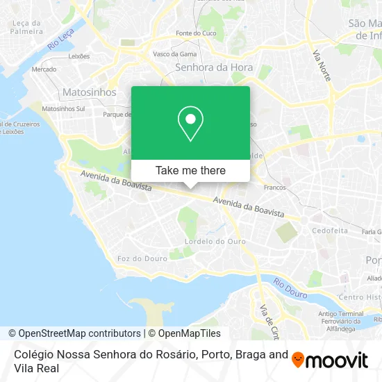 Colégio Nossa Senhora do Rosário map