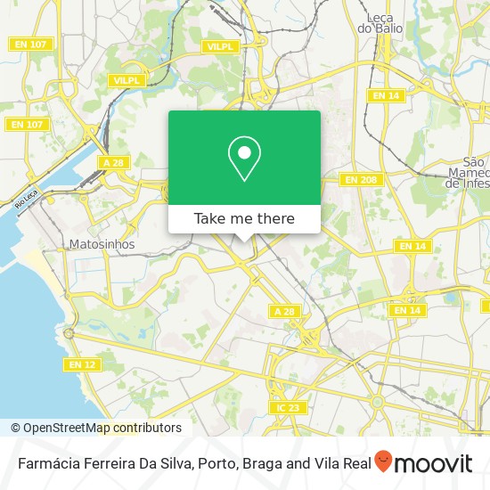 Farmácia Ferreira Da Silva map