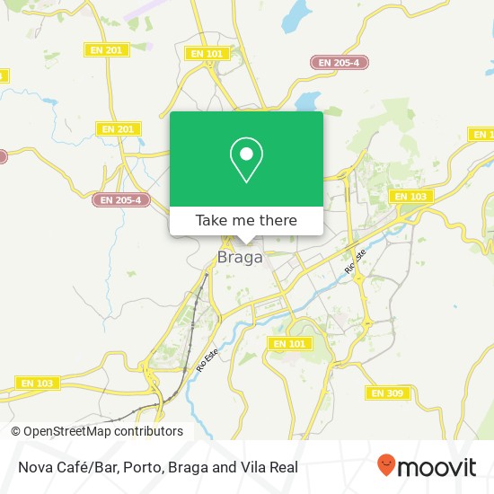 Nova Café/Bar map
