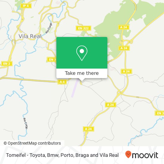 Tomeifel - Toyota, Bmw map