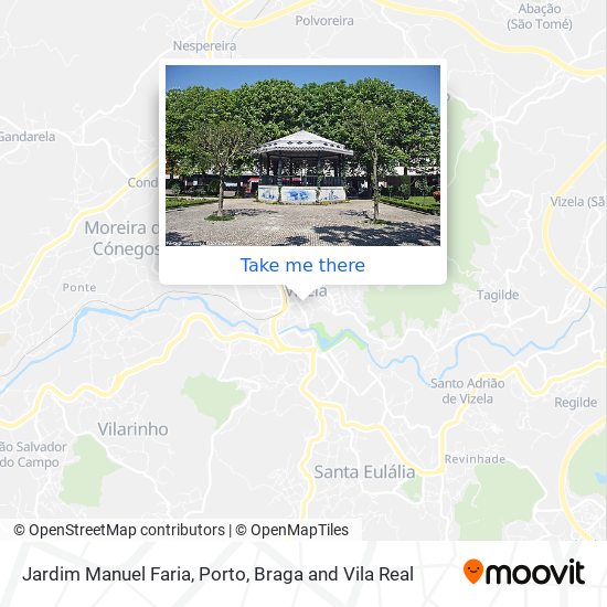 Jardim Manuel Faria map