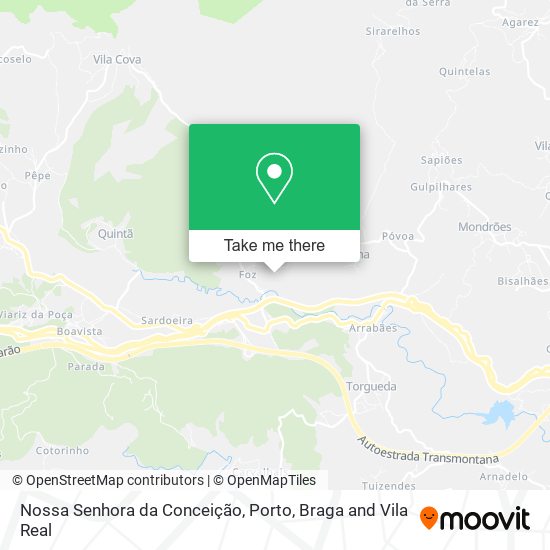 Nossa Senhora da Conceição mapa
