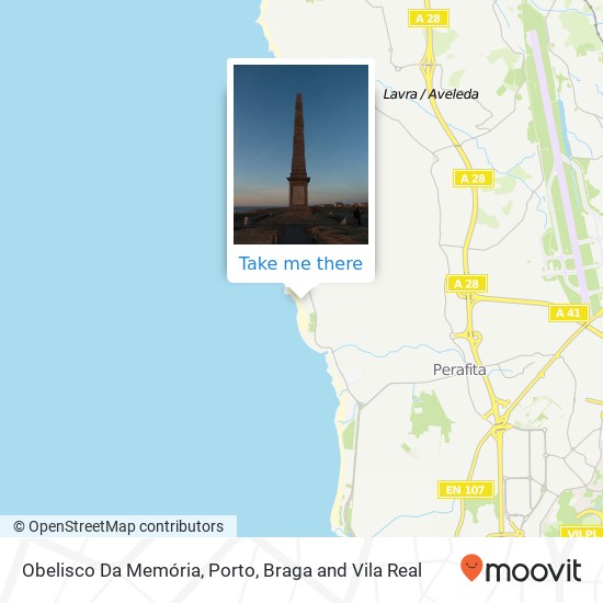 Obelisco Da Memória map
