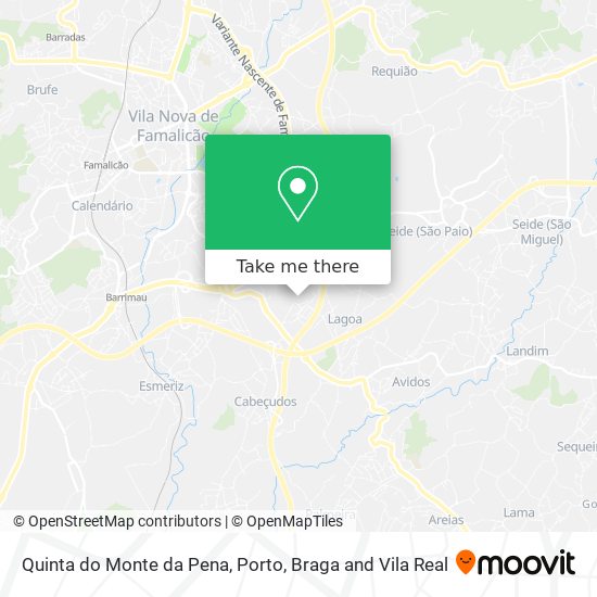 Quinta do Monte da Pena map