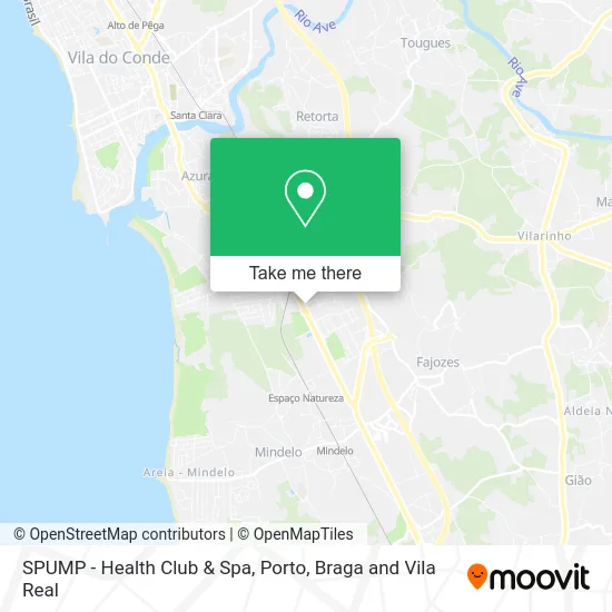 SPUMP - Health Club & Spa map