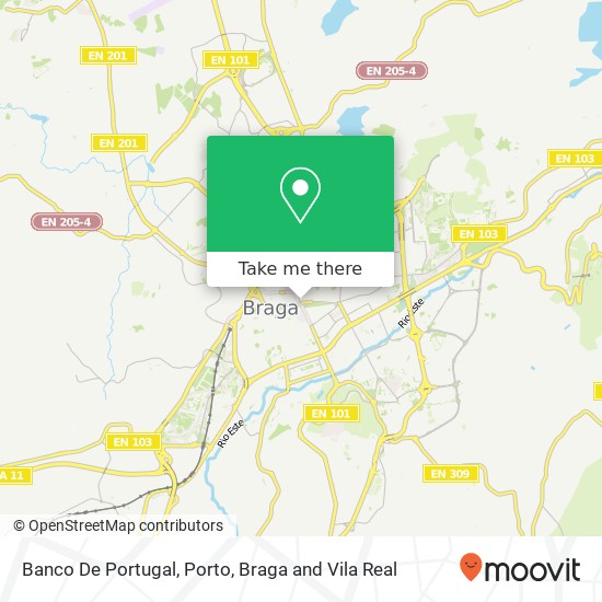 Banco De Portugal map