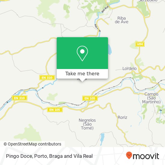 Pingo Doce map