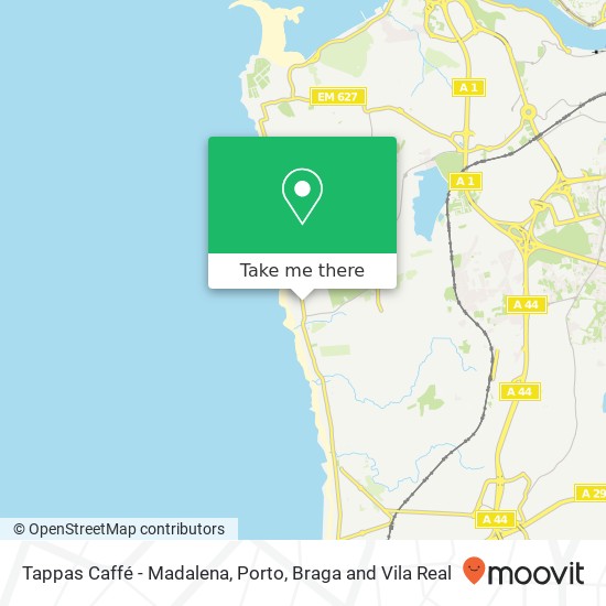 Tappas Caffé - Madalena map
