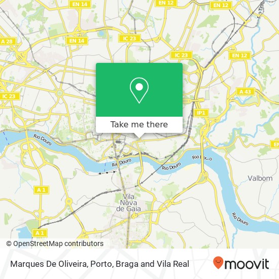 Marques De Oliveira map
