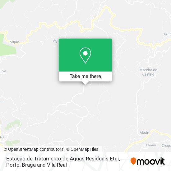 Estação De Tratamento De Águas Residuais Etar map
