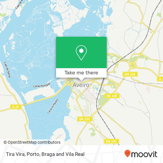 Tira Vira map