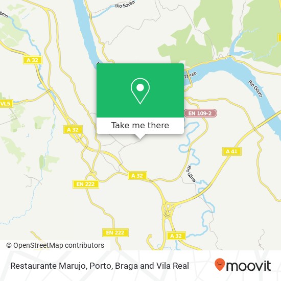 Restaurante Marujo map