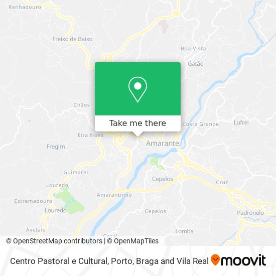 Centro Pastoral e Cultural map