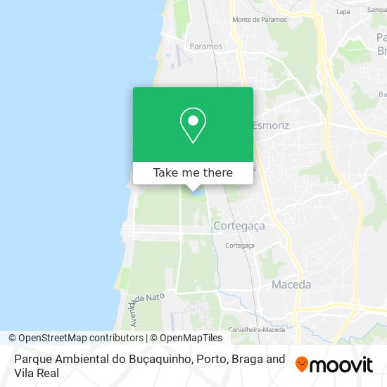 Parque Ambiental do Buçaquinho map