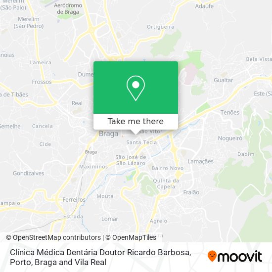 Clínica Médica Dentária Doutor Ricardo Barbosa map