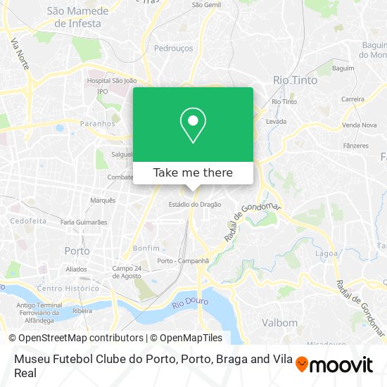 Museu Futebol Clube do Porto map