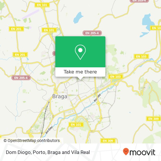Dom Diogo map