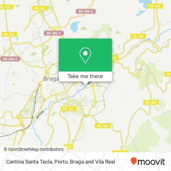 Cantina Santa Tecla map