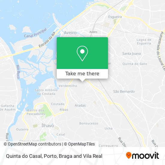 Quinta do Casal map