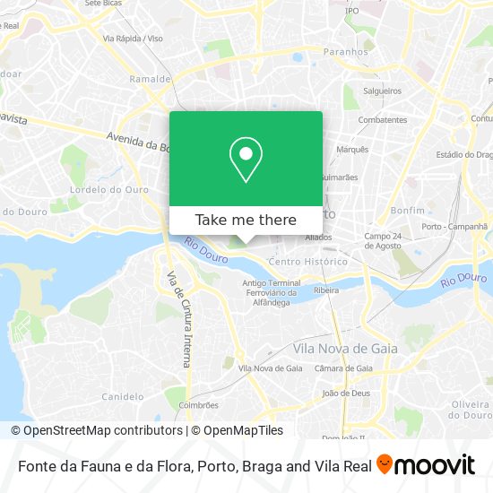 Fonte da Fauna e da Flora map