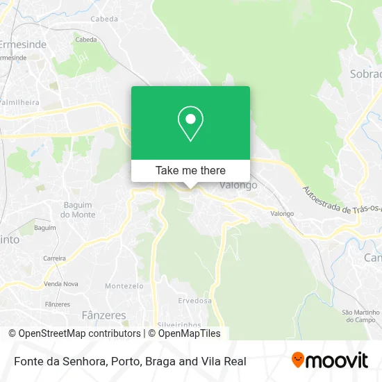 Fonte da Senhora map