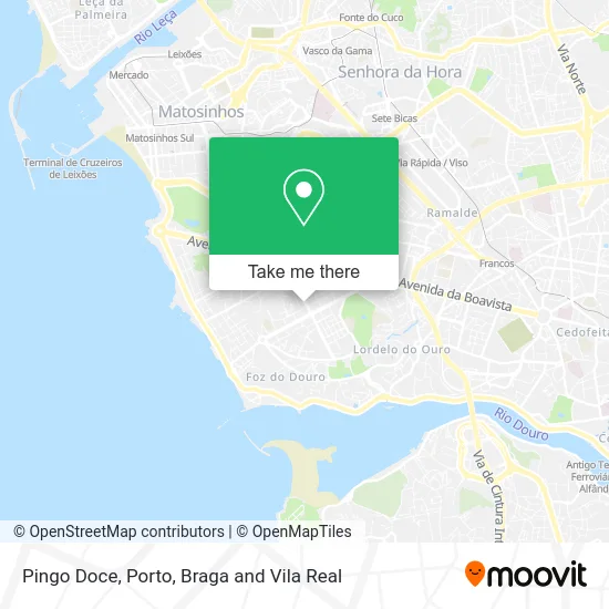 Pingo Doce map