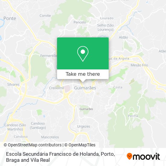 Escola Secundária Francisco de Holanda map