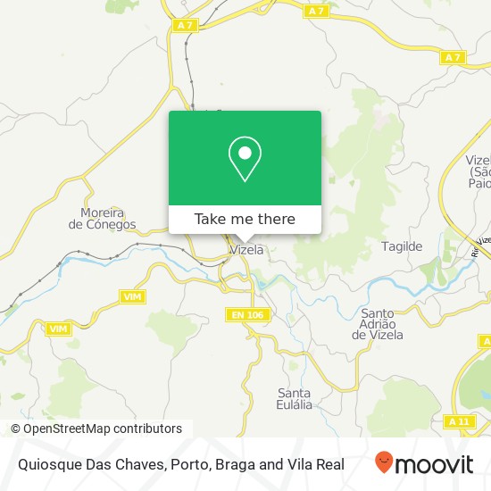 Quiosque Das Chaves map
