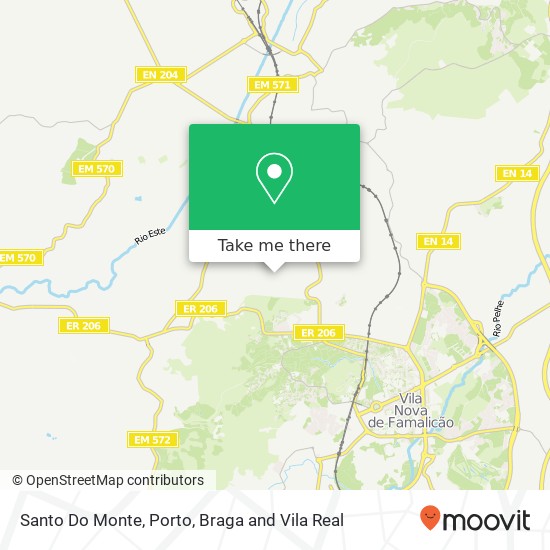 Santo Do Monte map