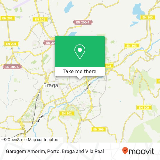 Garagem Amorim map