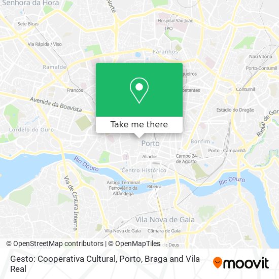 Gesto: Cooperativa Cultural mapa