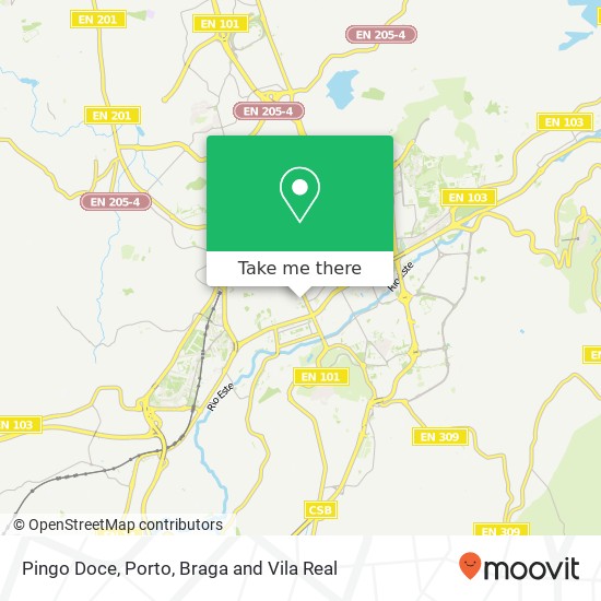 Pingo Doce map