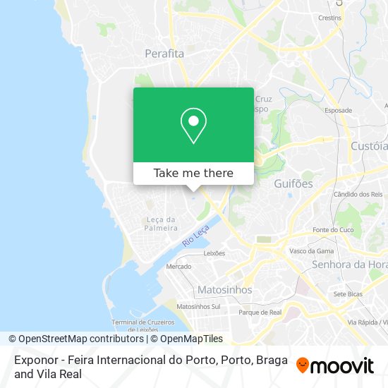 Exponor - Feira Internacional do Porto map