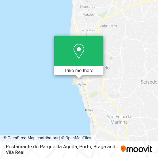 Restaurante do Parque da Aguda map