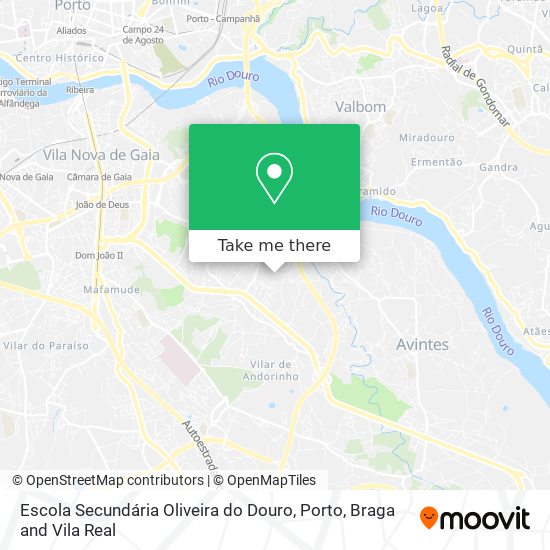 Escola Secundária Oliveira do Douro map