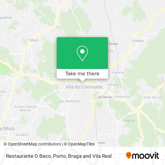 Restaurante O Beco map