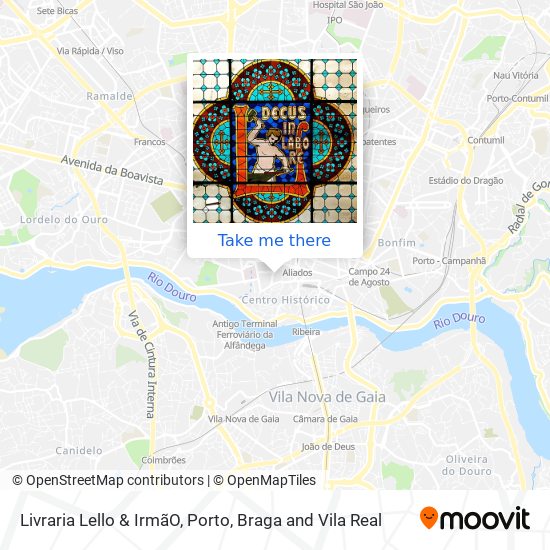 Livraria Lello & IrmãO map