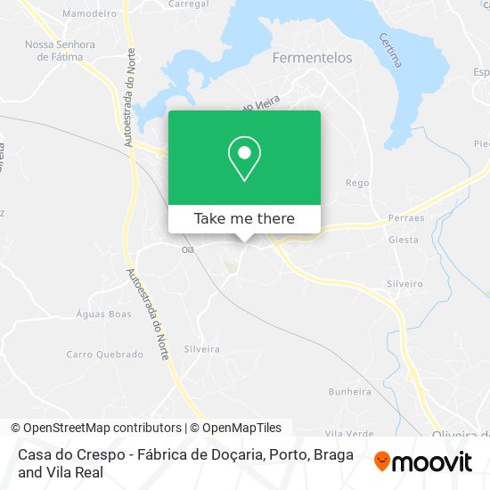 Casa do Crespo - Fábrica de Doçaria map