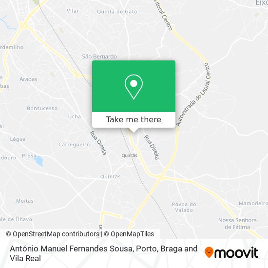 António Manuel Fernandes Sousa mapa