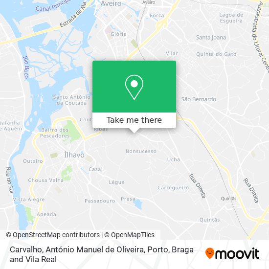 Carvalho, António Manuel de Oliveira mapa
