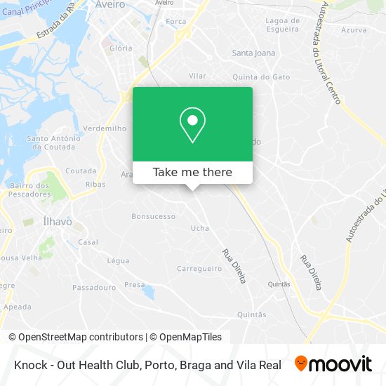 Knock - Out Health Club mapa