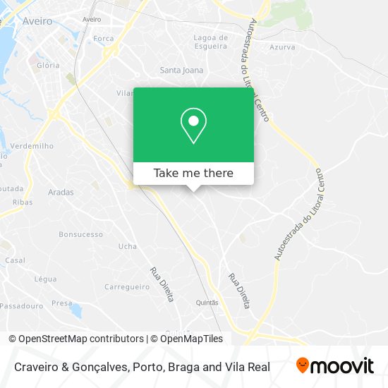 Craveiro & Gonçalves map