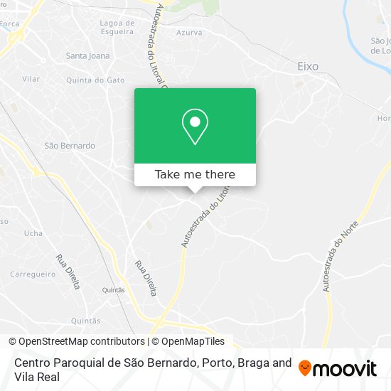 Centro Paroquial de São Bernardo map