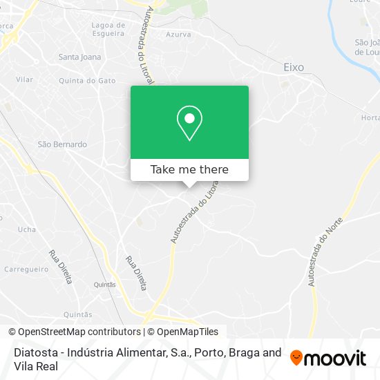 Diatosta - Indústria Alimentar, S.a. map