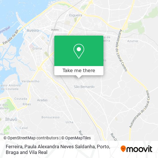 Ferreira, Paula Alexandra Neves Saldanha map