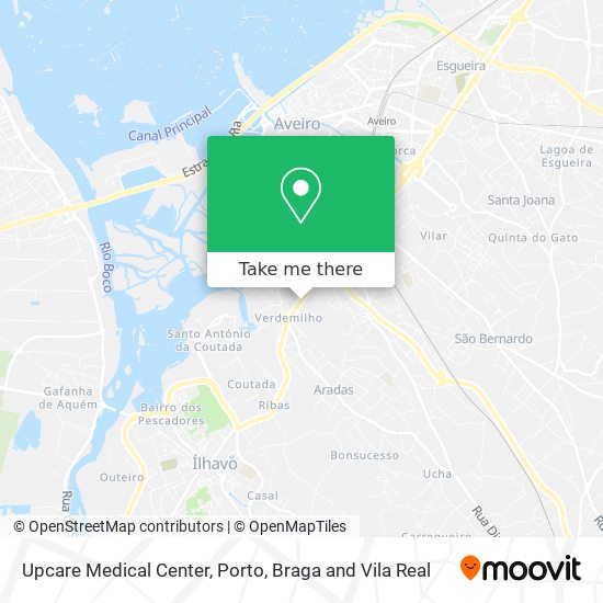 Upcare Medical Center map