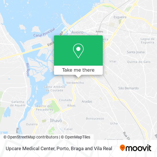 Upcare Medical Center mapa